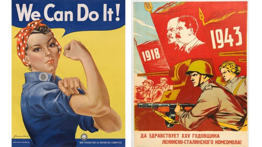 affiche propagande seconde guerre mondiale